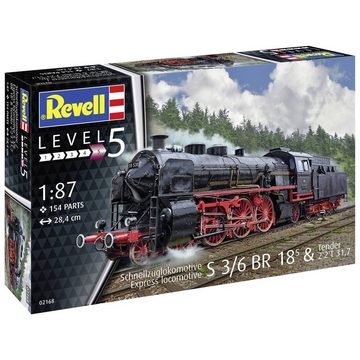 Revell® Modellbausatz 1:87 Schnellzuglokomotive mit Tender