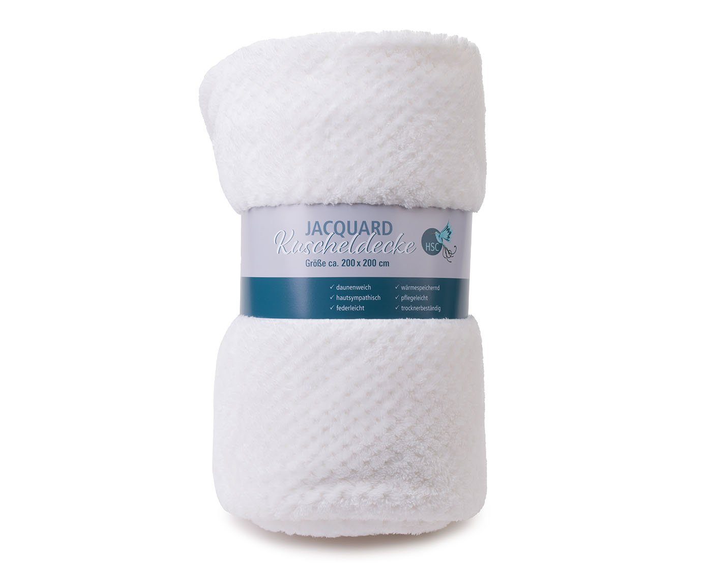 Wohndecke Mikrofaser Jacquarddecke, HSC Home-Style-Creation GmbH, günstig online kaufen