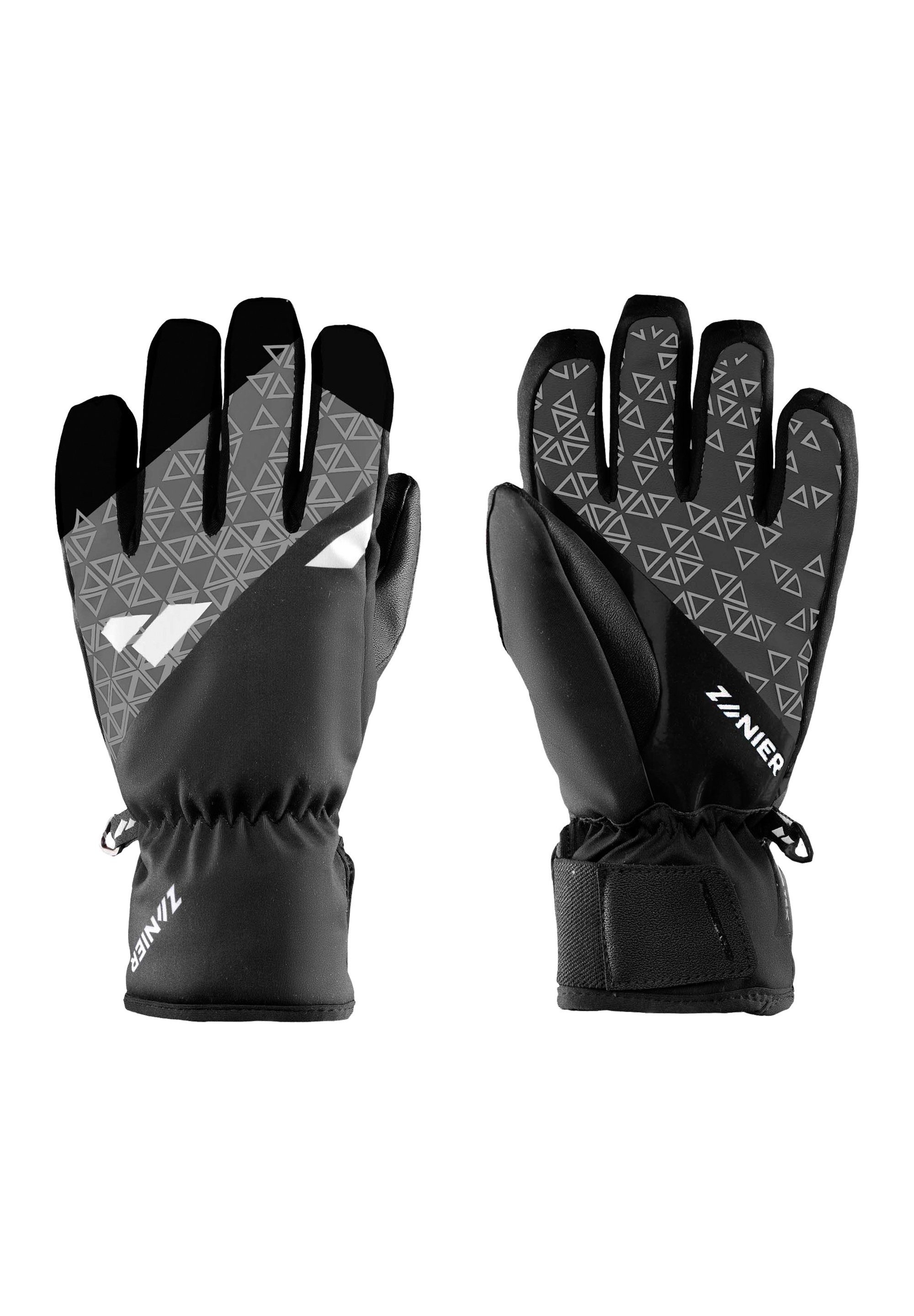 focus black gloves Zanier SILLIAN.STX We Skihandschuhe on
