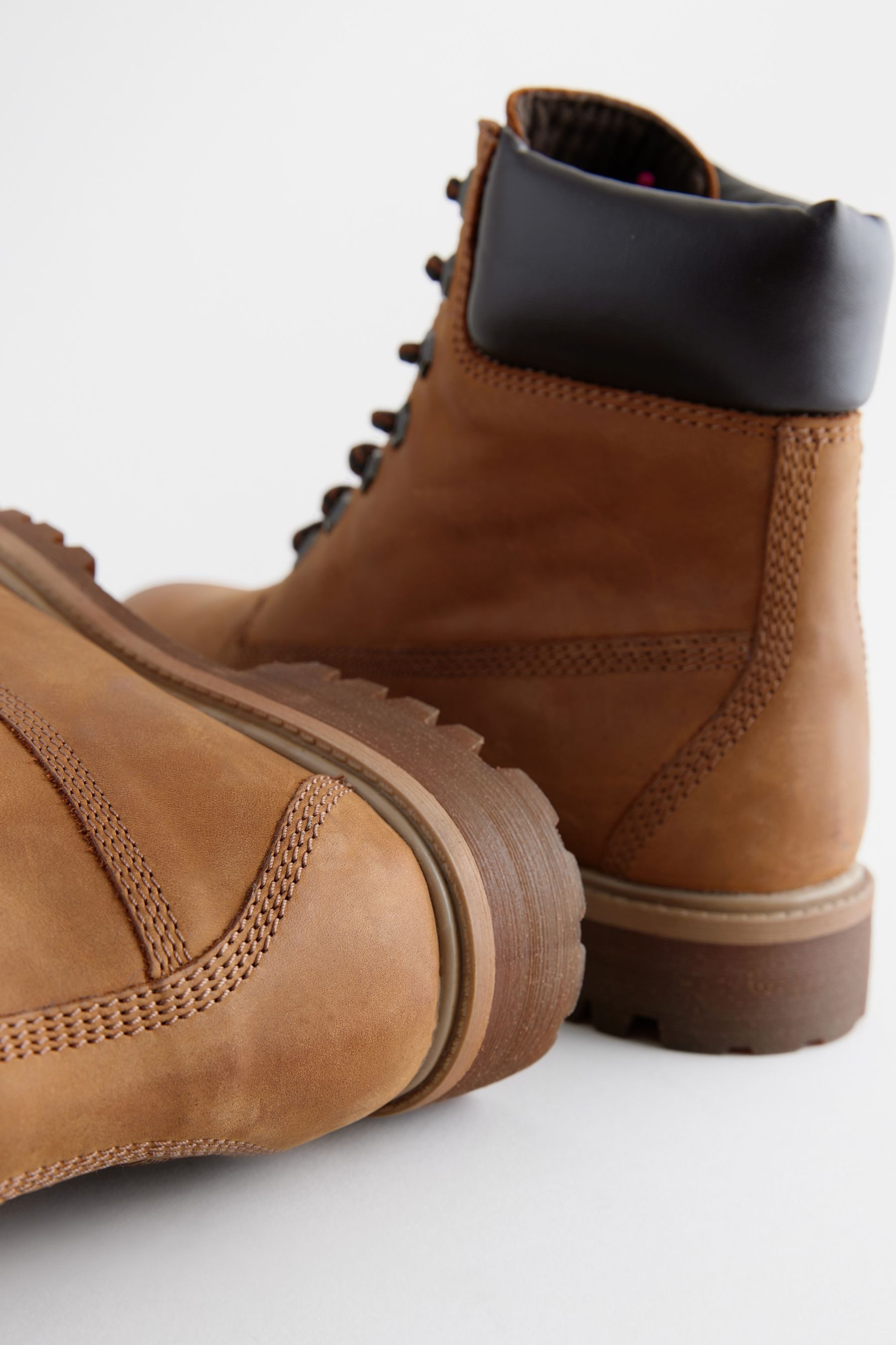 Next Lederstiefel zum Schnüren Schnürstiefel (1-tlg) günstig online kaufen
