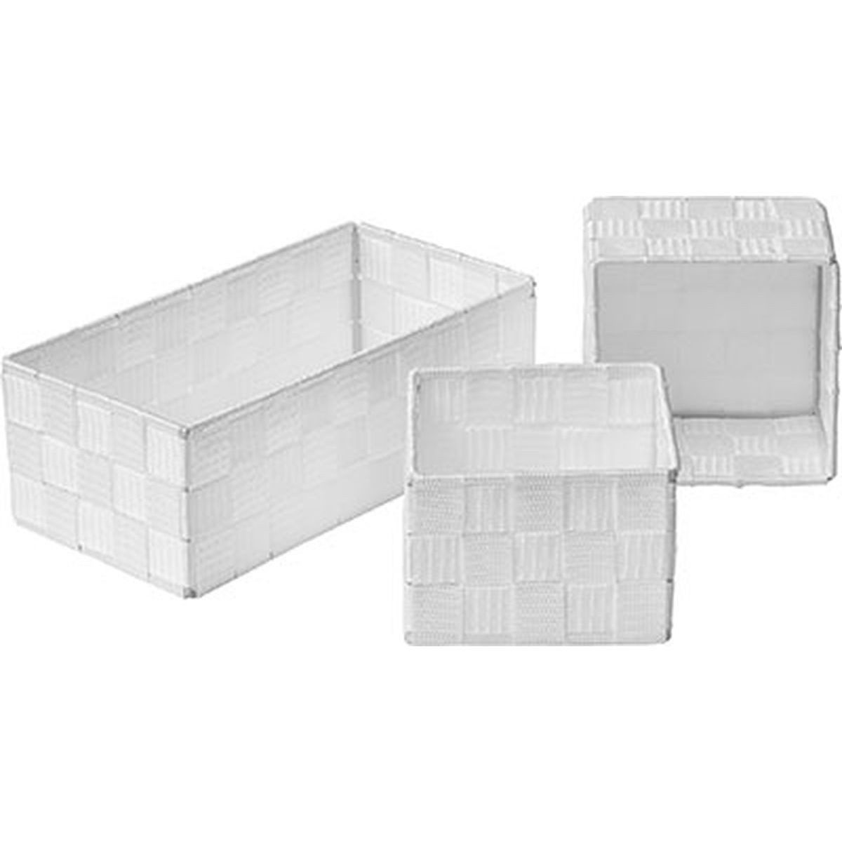 TENDANCE Aufbewahrungskorb Dekokorb Ordnungsboxen 3-teilig Box günstig online kaufen