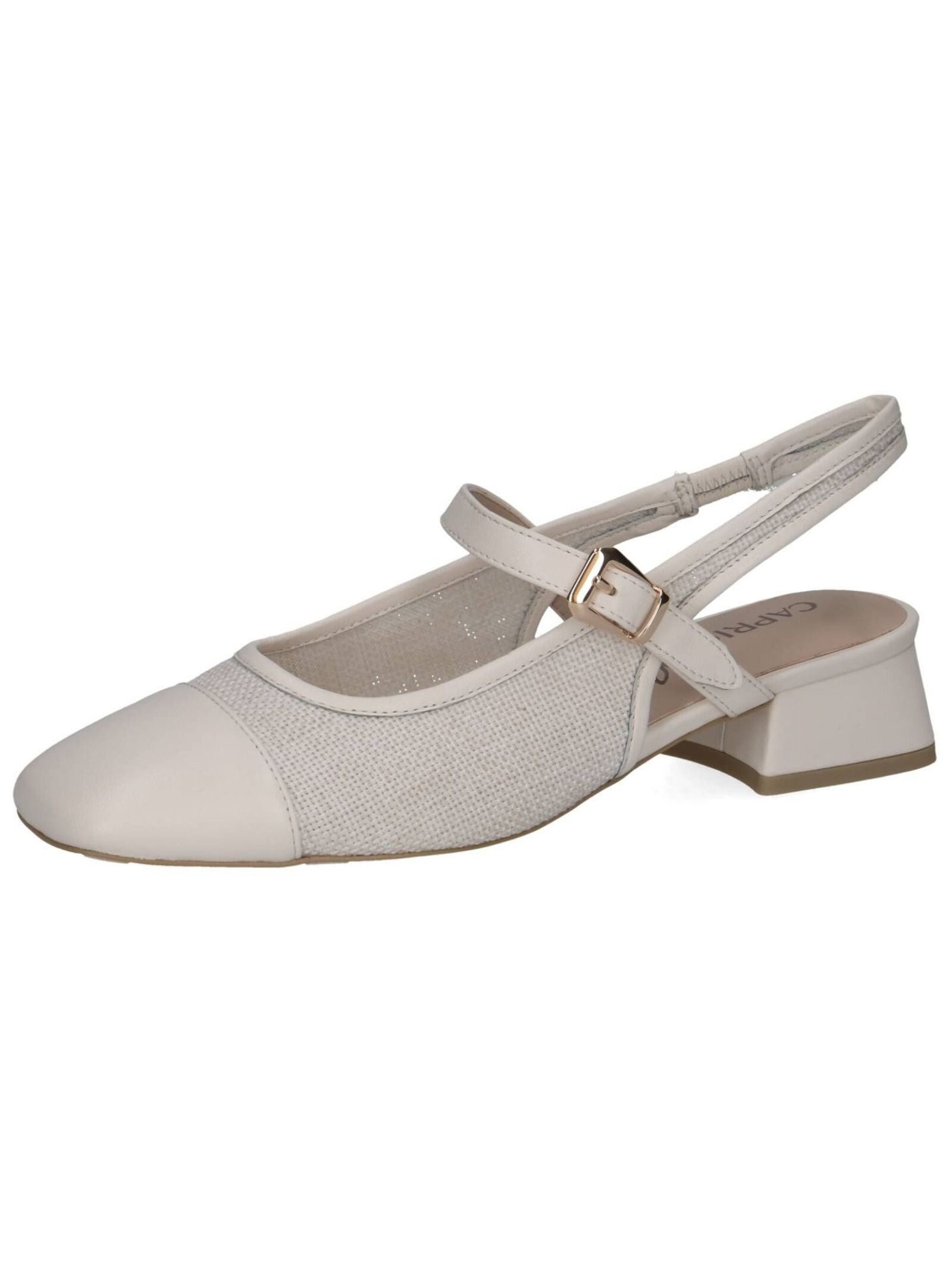 Caprice Pumps Leder/Textil . Slingpumps