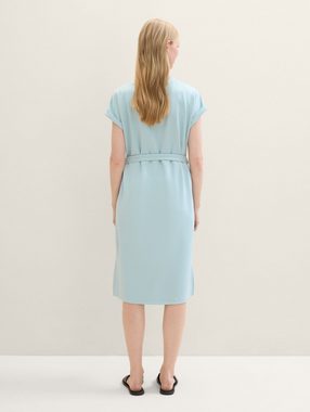 TOM TAILOR Jerseykleid Jerseykleid mit Twill-Struktur