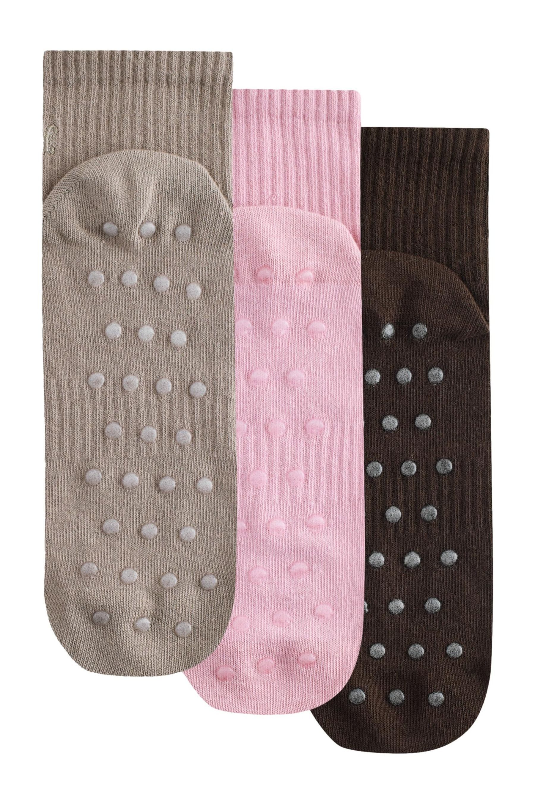 Kurzsocken Self. Kurze, rutschfeste Söckchen im 3er-Pack