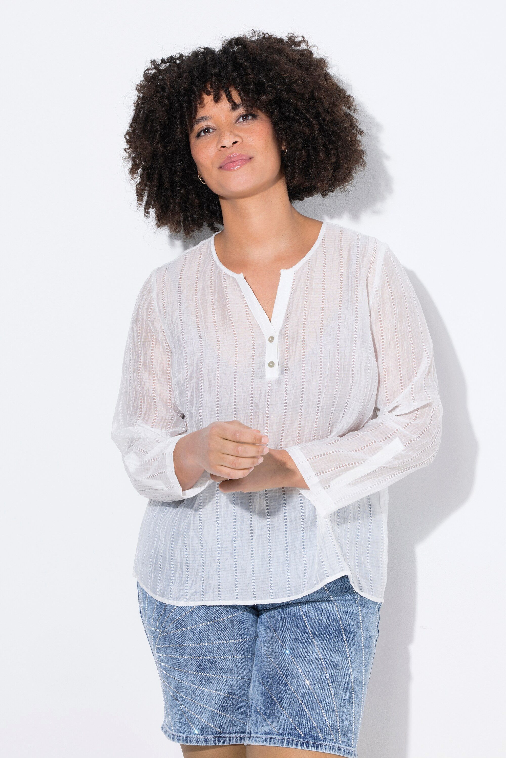 Angel of Style Tunika Bluse bequeme Passform extra leichtes Gewebe günstig online kaufen