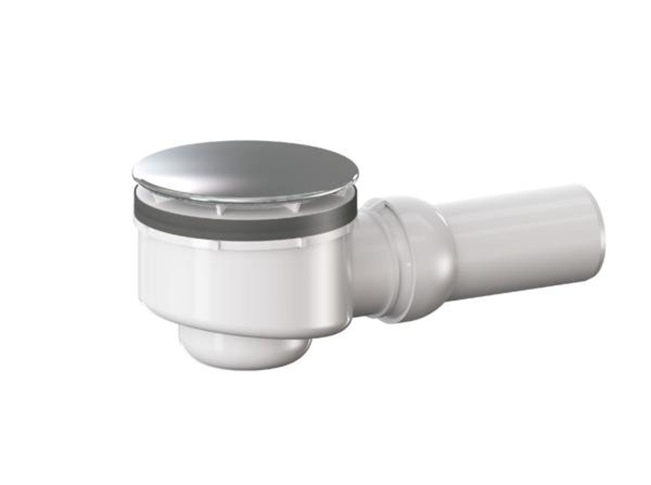 Dallmer Duschablauf DALLMER Duschwannenablauf ORIO Haube verchromt, DN50, 1-tlg.