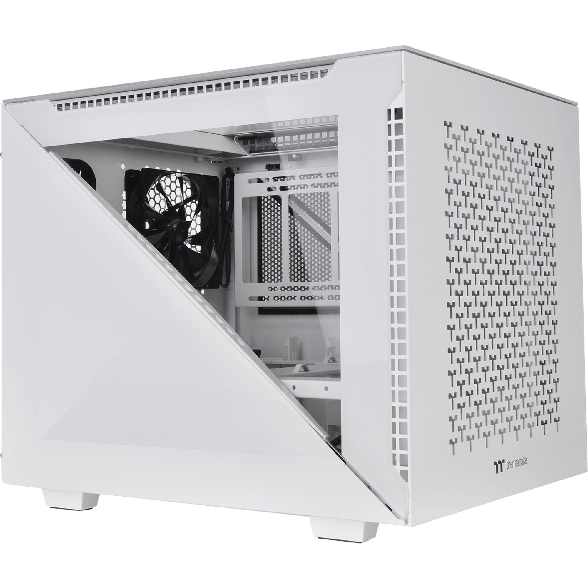 PC-Gehäuse Thermaltake Divider 200 TG Air Snow Micro