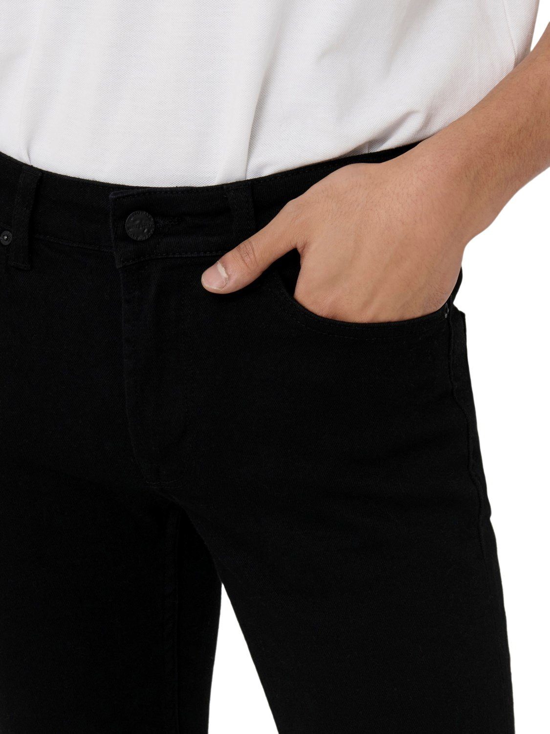 ONLY & SONS ONSWARP Skinny-fit-Jeans Stretch BLACK SKINNY mit PK 9383