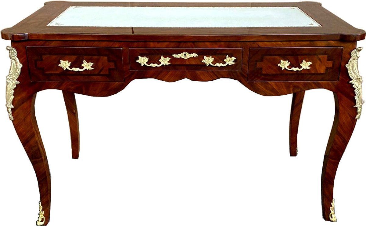 Casa Padrino Schreibtisch Barock Schreibtisch - Sekretär Braun - Antik Stil  Möbel