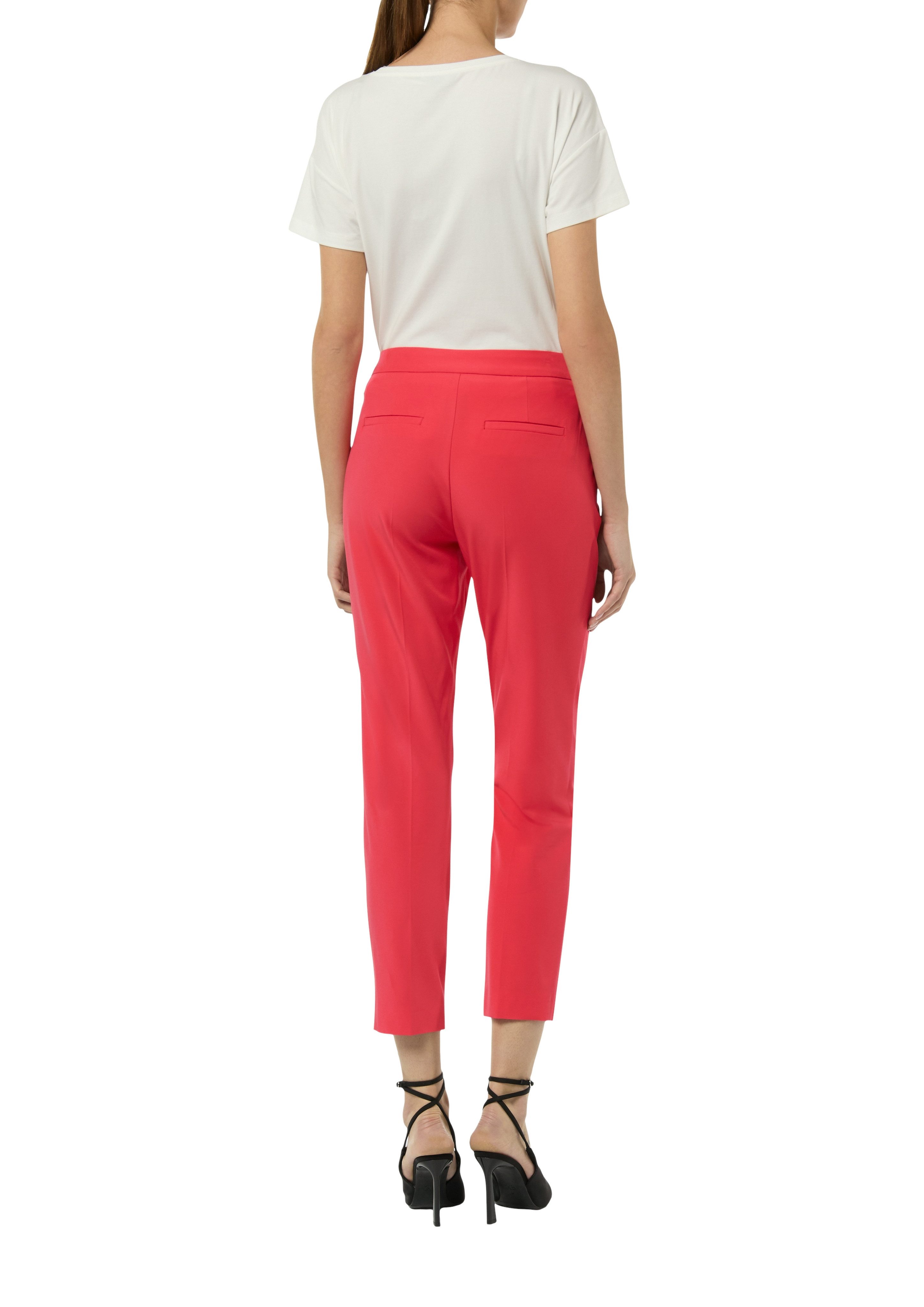 Comma Anzughose mit Bundfalte aus Viskose