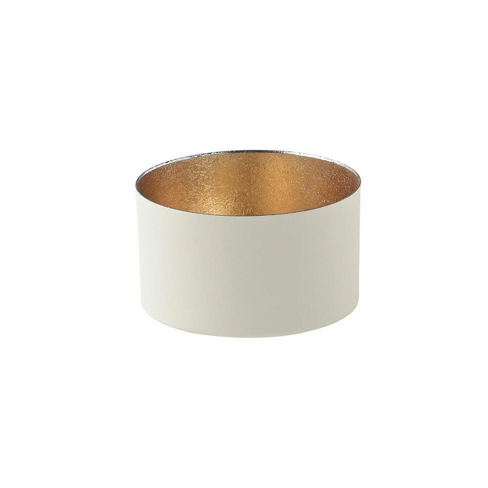 Giftcompany Windlicht Chennai S Weiß 5 cm
