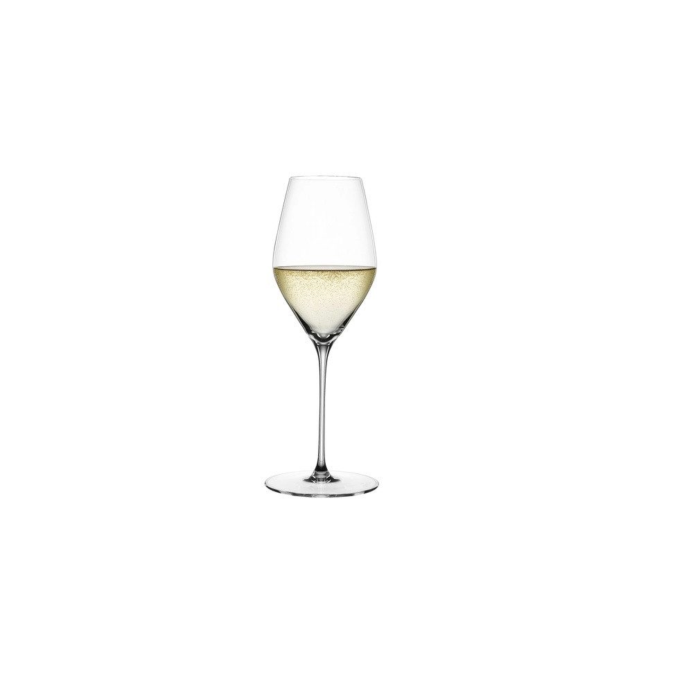 SPIEGELAU Sektglas Spiegelau Hi-Lite Champagnerglas 347 ml 4er Set, Kristallglas