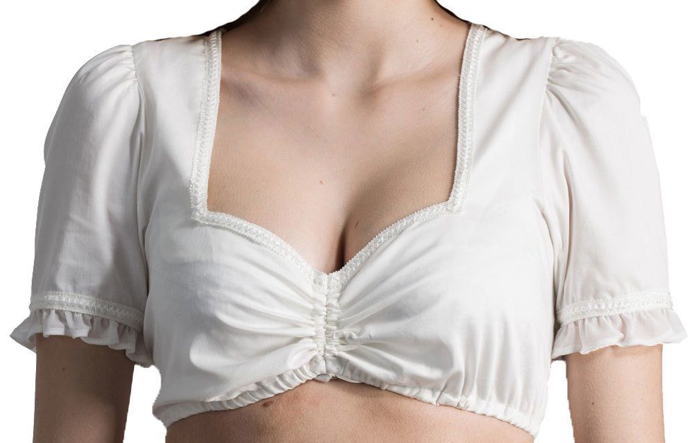 Dirndlbluse Theresa - Ecru