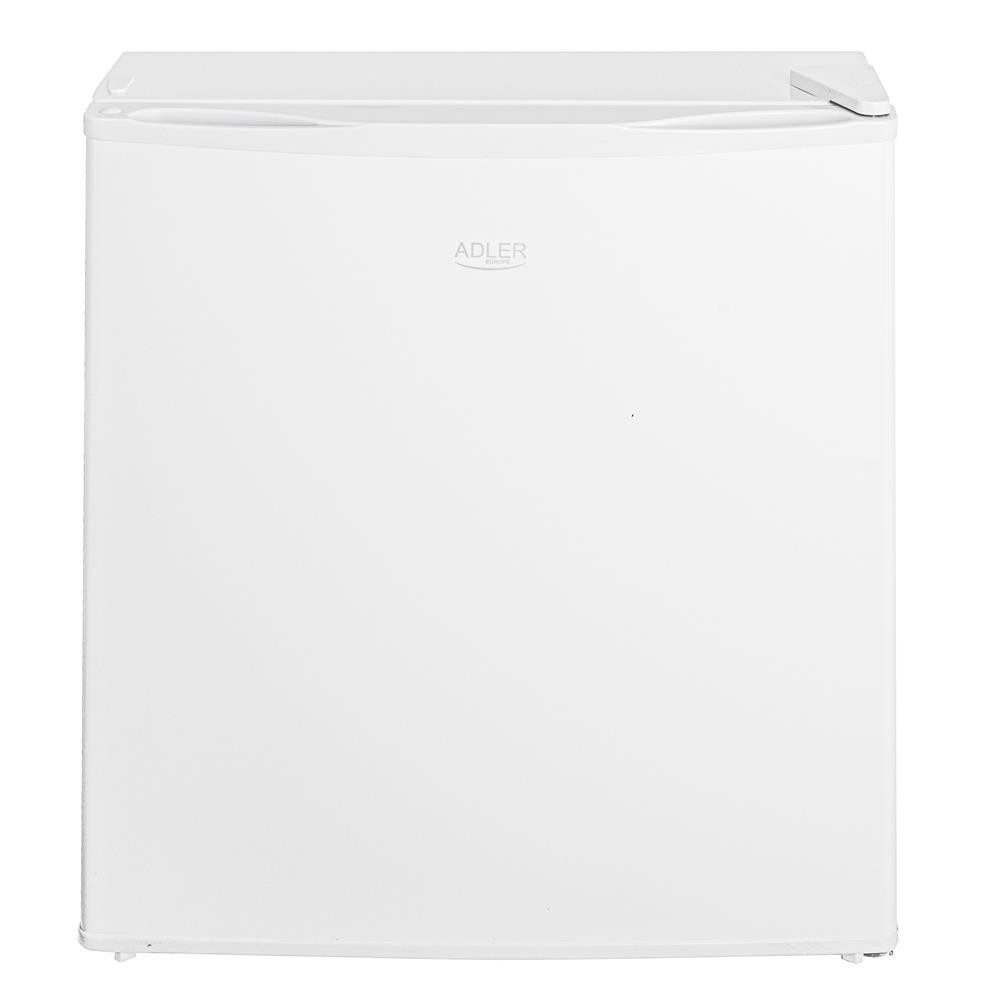 Adler Elektrische Kühlbox AD 8096, Mini Kühlschrank, 45L, Metalltür, Abtausystem, Weiß