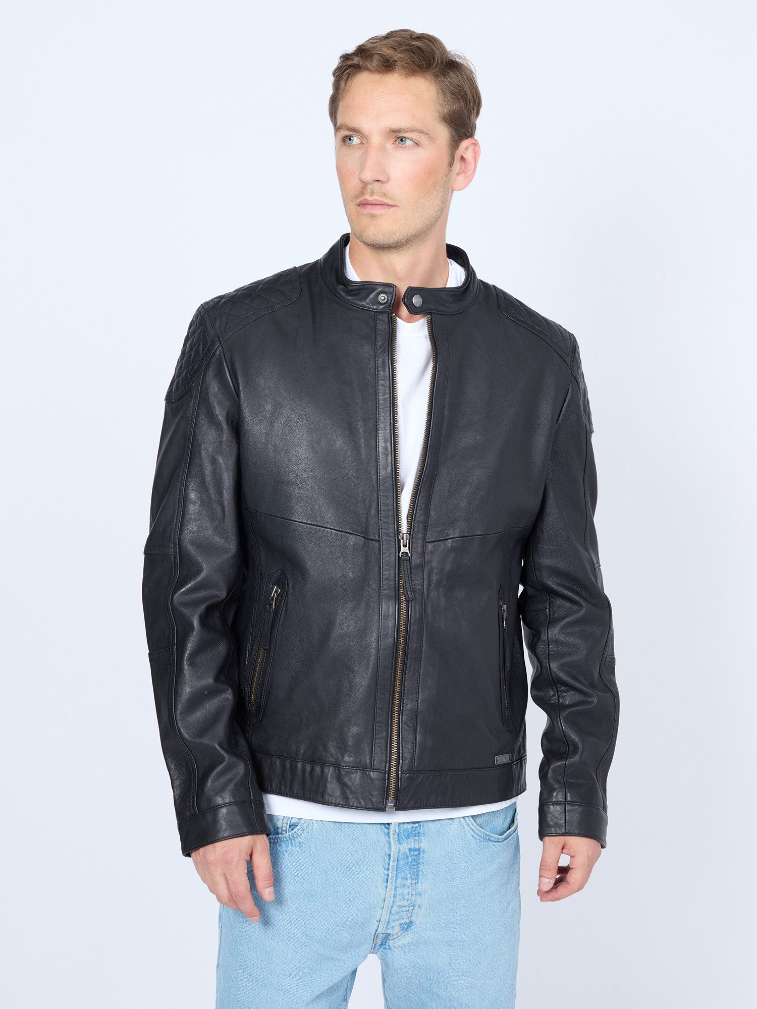 MUSTANG Lederjacke Max günstig online kaufen