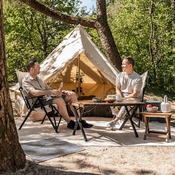 Travellife Campingstuhl Schmetterling Stuhl Rune Camping Lounge, Faltstuhl Baumwolle Canvas