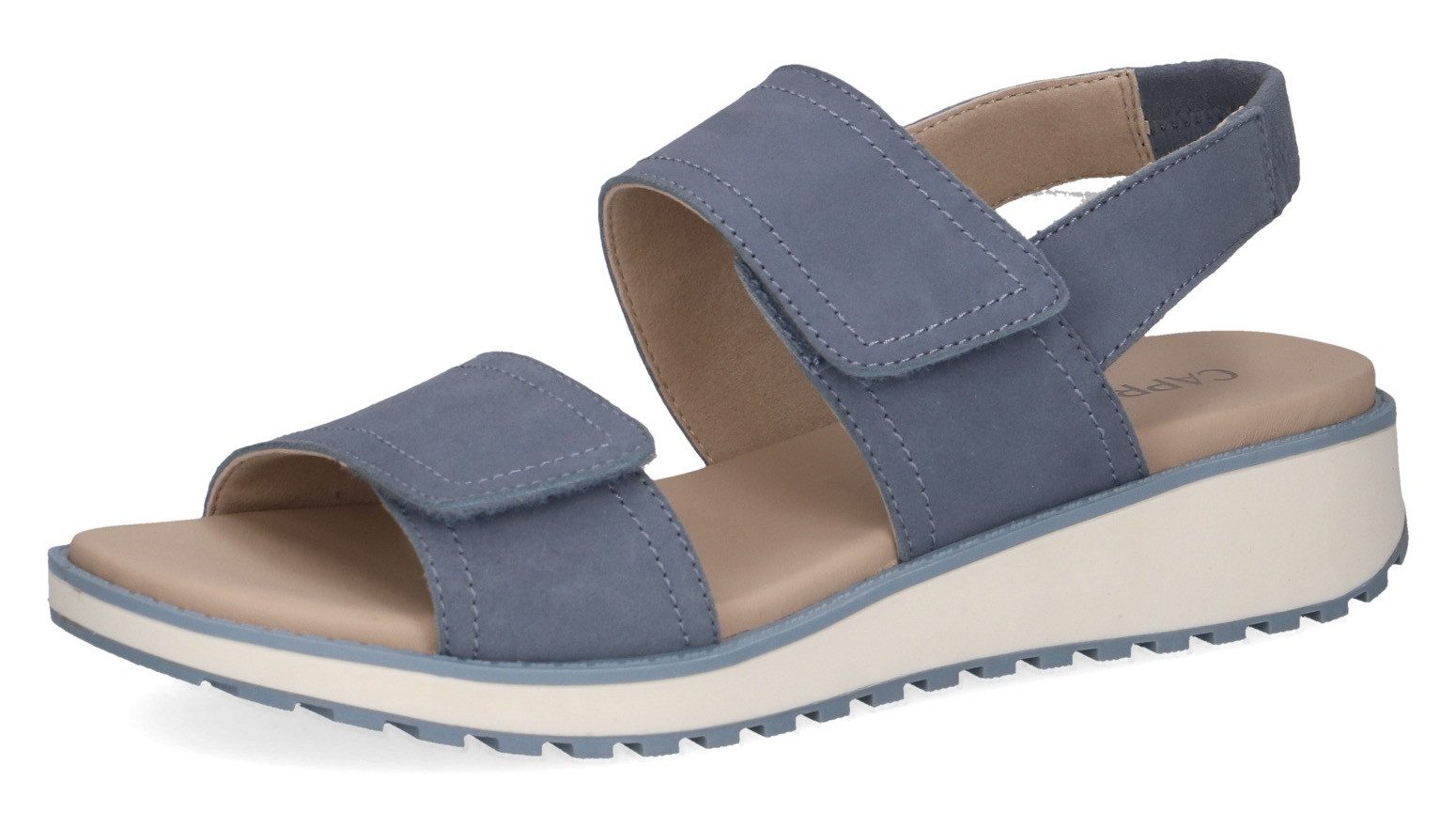 Caprice Keilsandalette, Riemchensandale, Bequemschuh, Sommerschuh mit Gummi günstig online kaufen
