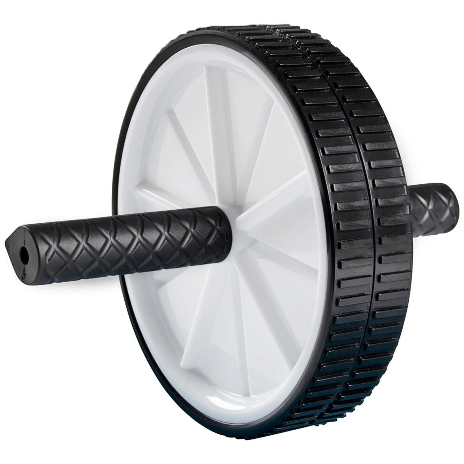 VirtuFit Core Wheel VirtuFit Doppel-Bauchmuskelrad Ab Wheel mit ergonomischen Griffen