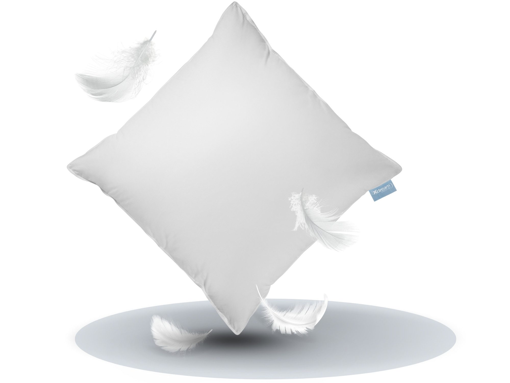 XDREAM Daunenkissen Premium, Kopfkissen 40x80 cm und 80x80 cm, entwickelt i günstig online kaufen