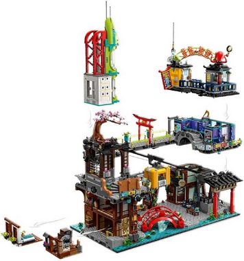 LEGO® Spielbausteine Ninjago - Die Märkte von Ninjago City (71799), (6163 St)