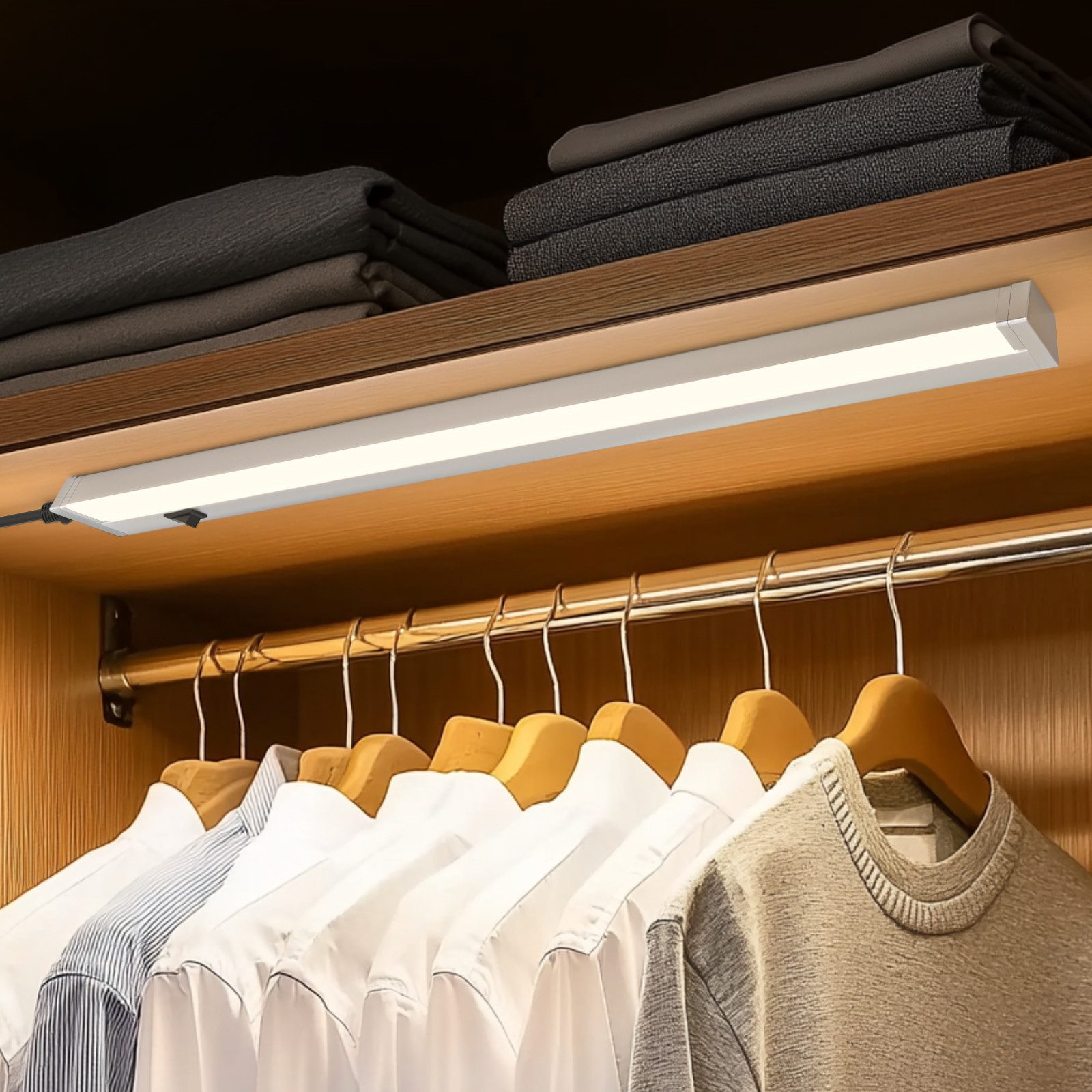 Tukrool Schrankleuchte LED Unterbauleuchte fest integriert,4000K günstig online kaufen