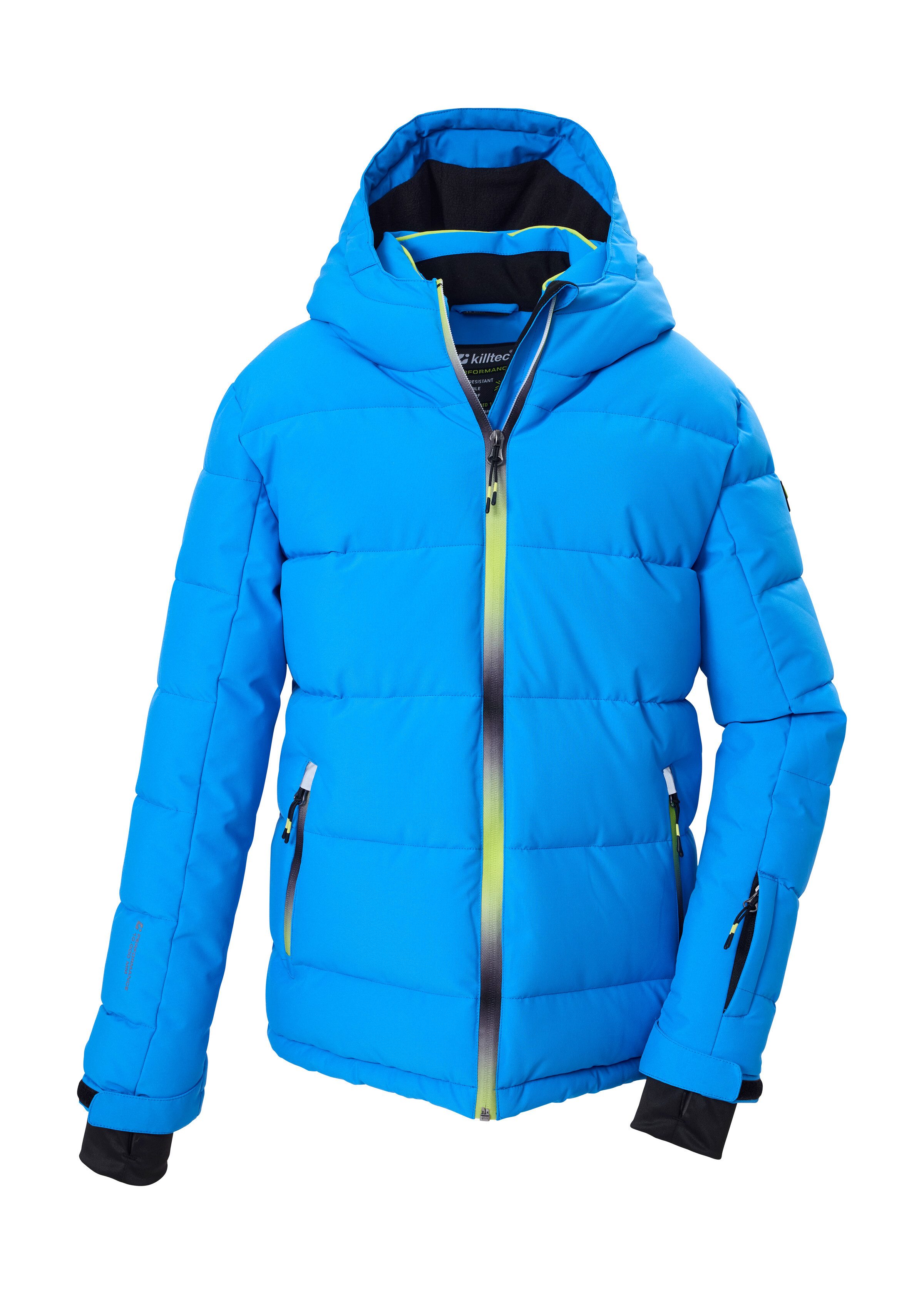 Killtec Skijacke KSW 203 BYS SKI JCKT Winddichte, wasserabweisende Kinder-Ski-Steppjacke mit Schneefang