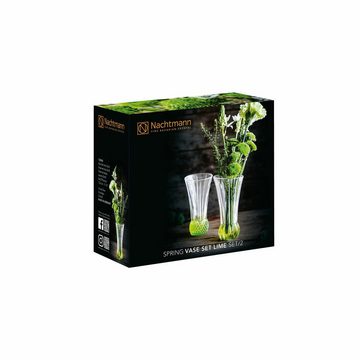 Nachtmann Tischvase Spring Lime 2-tlg. (Set, 2 St)