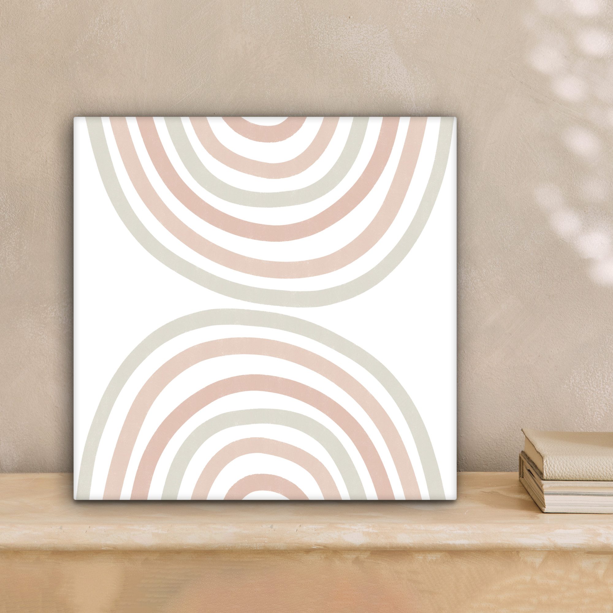 OneMillionCanvasses® Leinwandbild Regenbogen - Design - günstig online kaufen