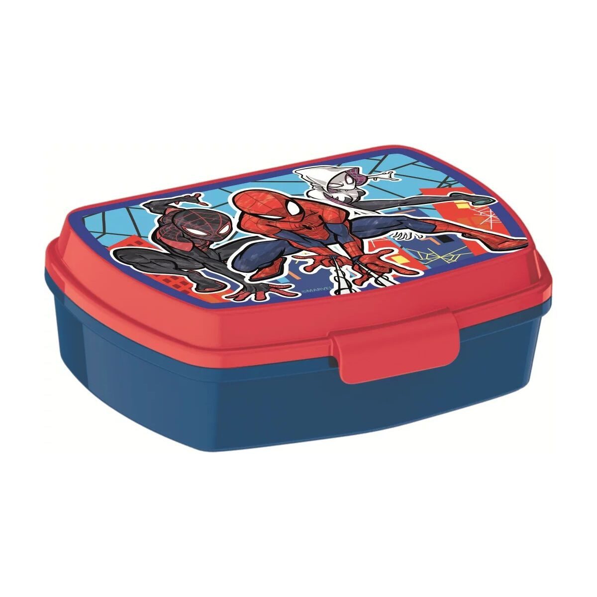 Spiderman Lunchbox Spiderman Mob Rules lustige Kunststoff-Sandwichbox, Kunststoff, (1-tlg)