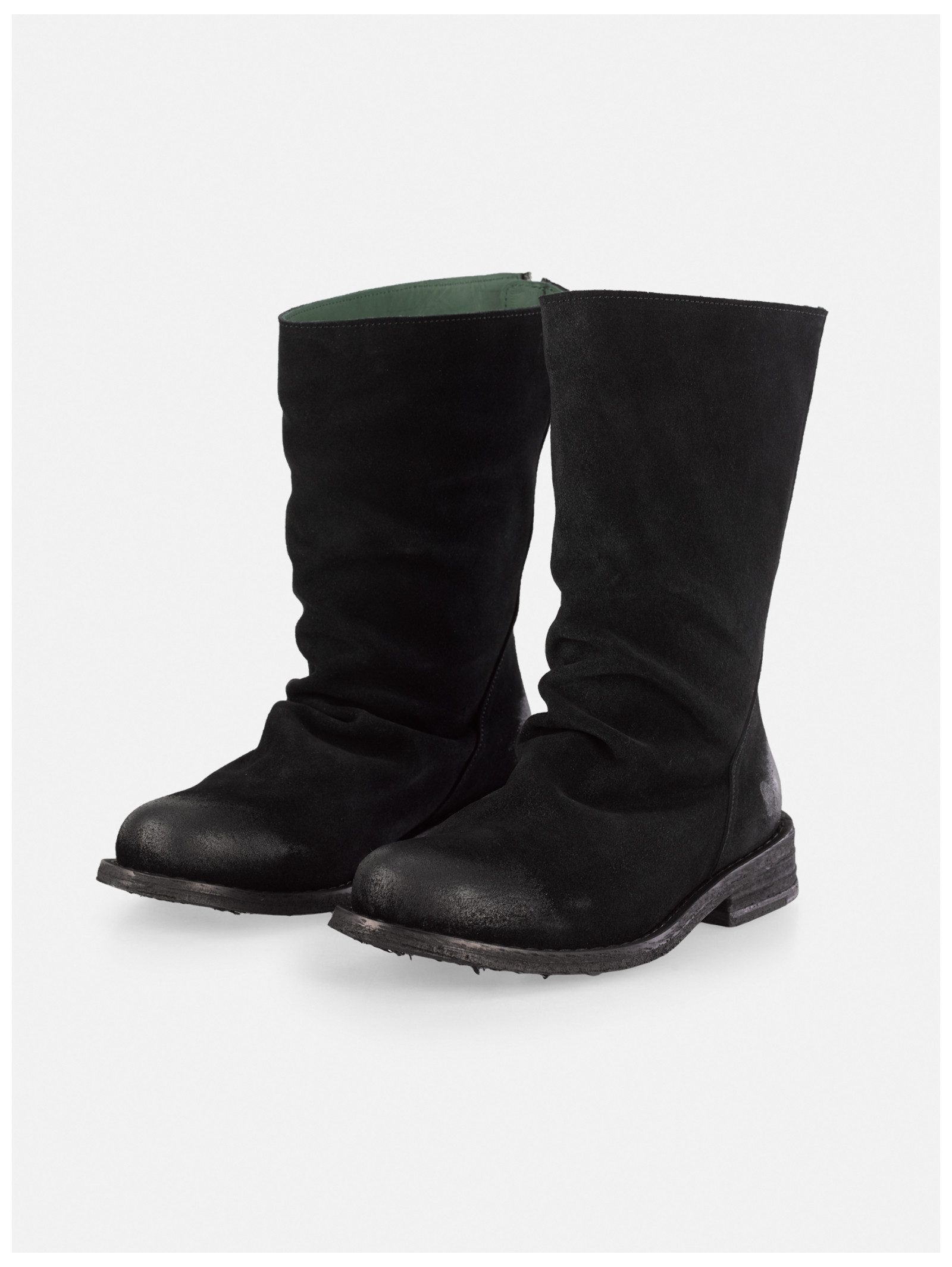 Felmini Wide Fit Stiefel Veloursleder . Stiefel
