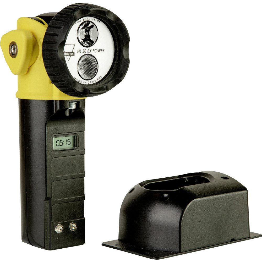 AccuLux Kopflampe AccuLux HL 30 EX POWER Set 459981 Handlampe Ex Zone: 1, 2, 21, 22 420