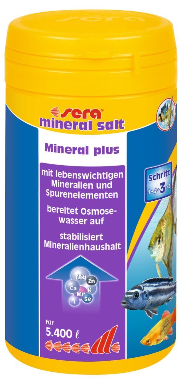 Aquariumfilter sera mineral salt 270 g