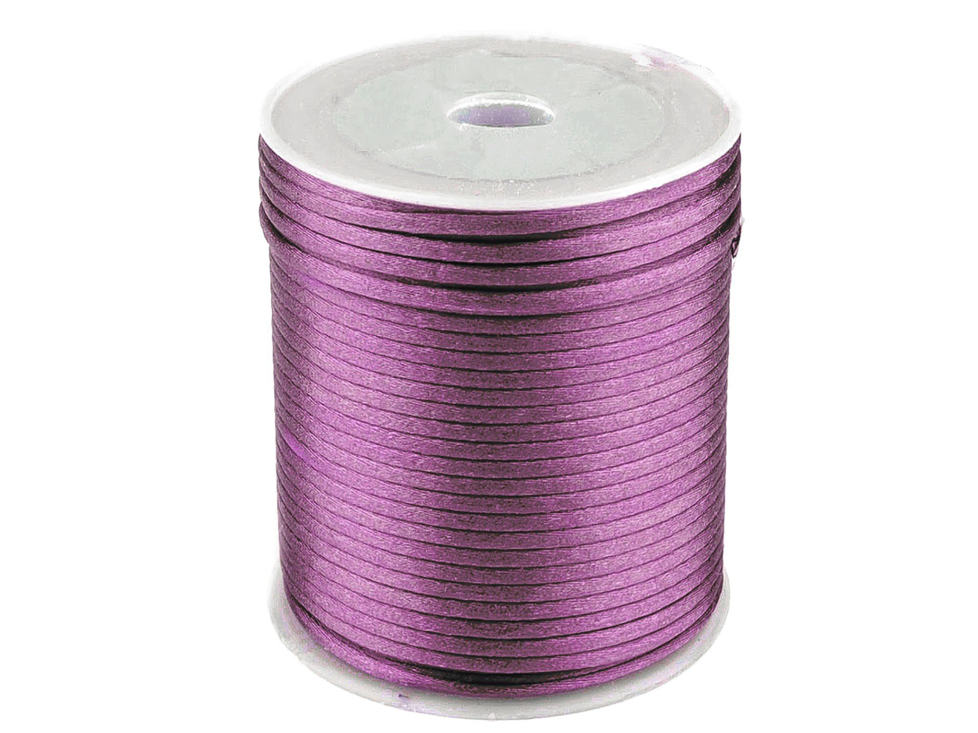 maDDma 90m Satinschnur 2mm Seil, violett günstig online kaufen