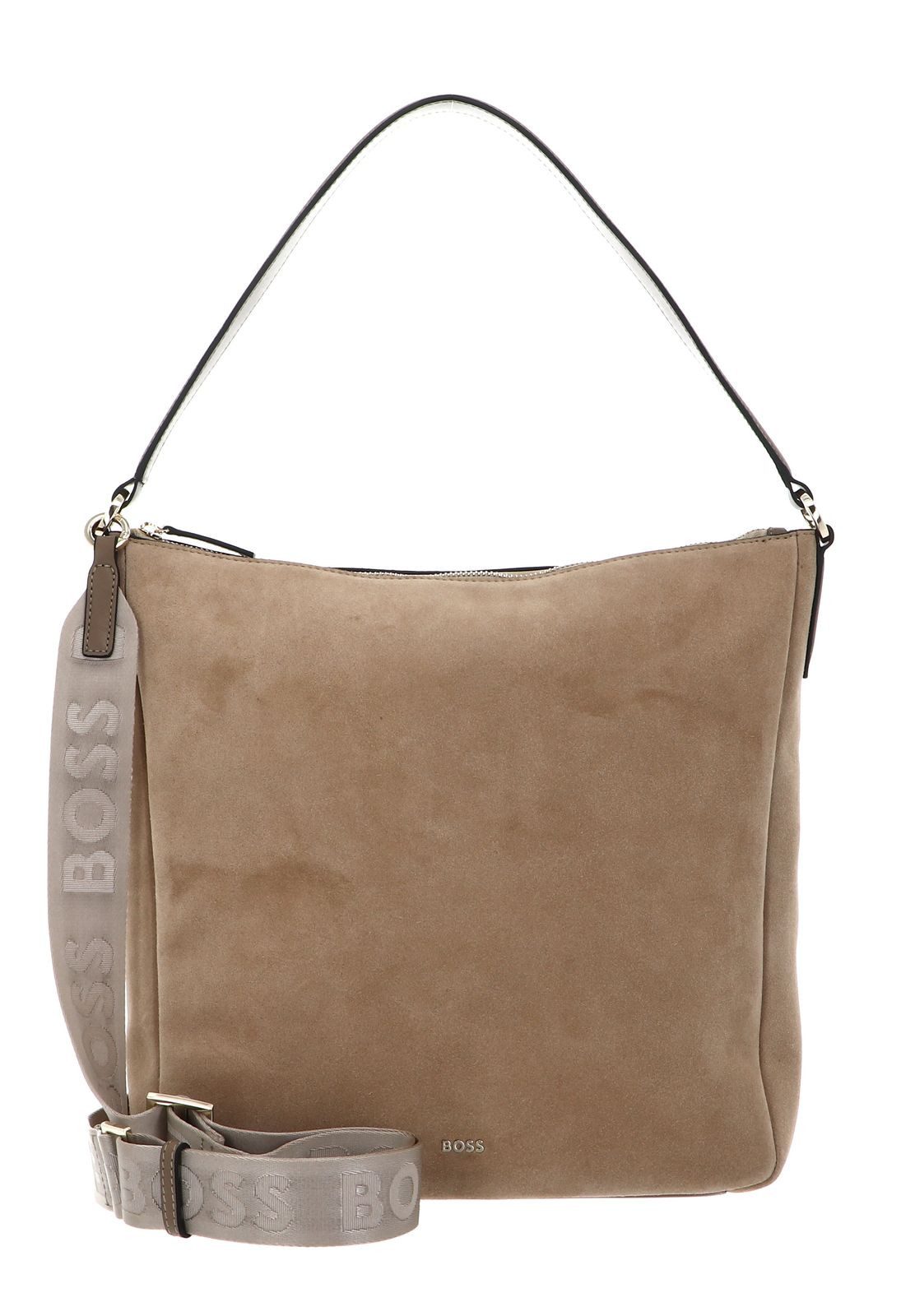 BOSS Schultertasche Hobo Bag, aus echtem günstig online kaufen
