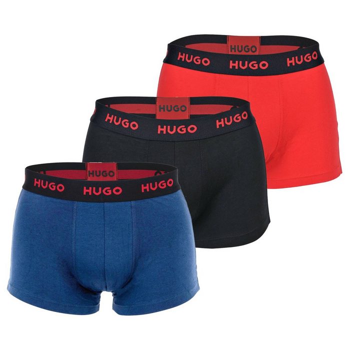 HUGO Boxer Herren Boxer Shorts 3er Pack - Trunks Triplet