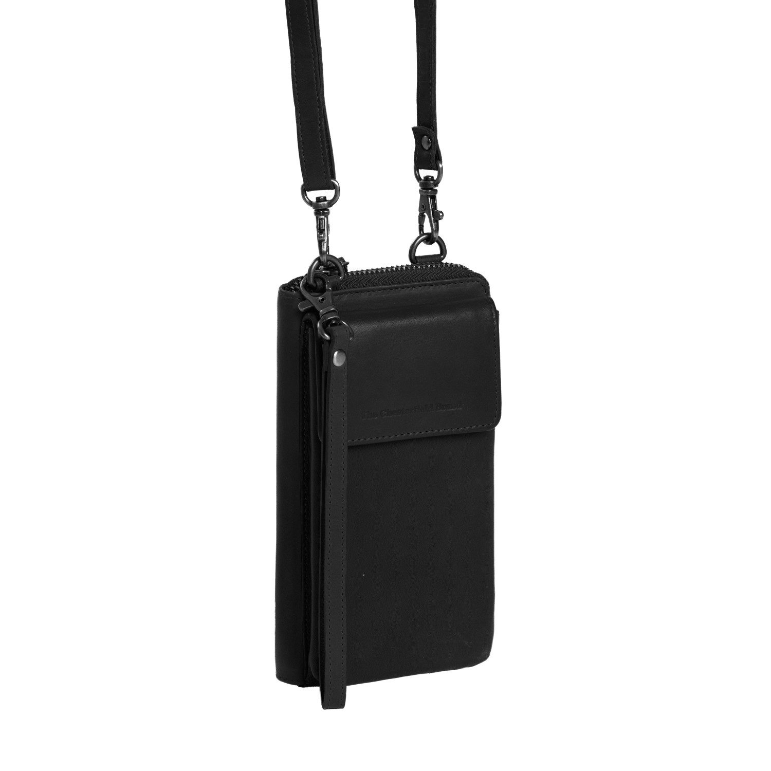 The Chesterfield Brand Handytasche Malaga Geldbörse (1-tlg), Wax Pull up Leder