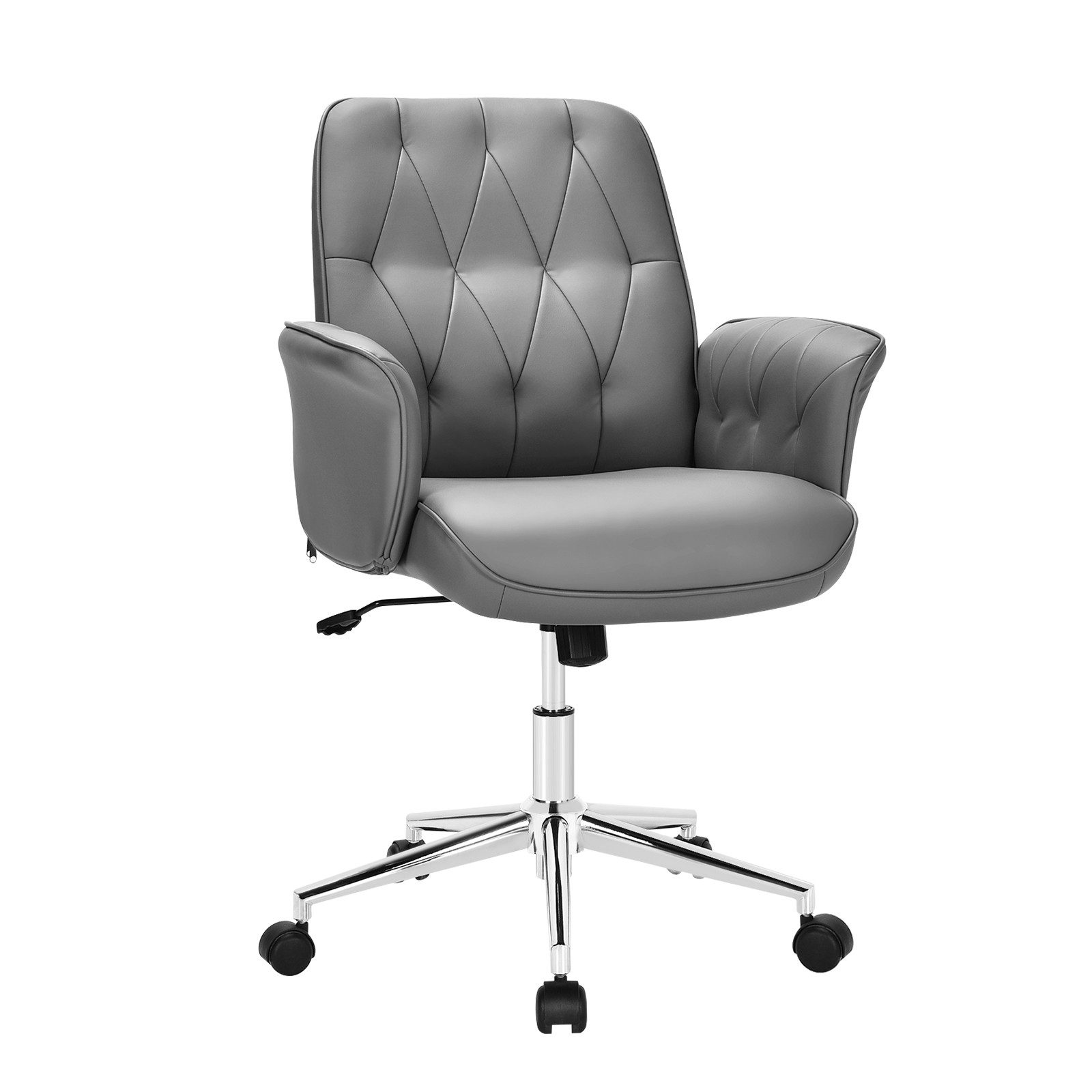 COSTWAY Bürostuhl, mit Rollen & Lehne,höhenverstellbar & drehbar,136kg günstig online kaufen