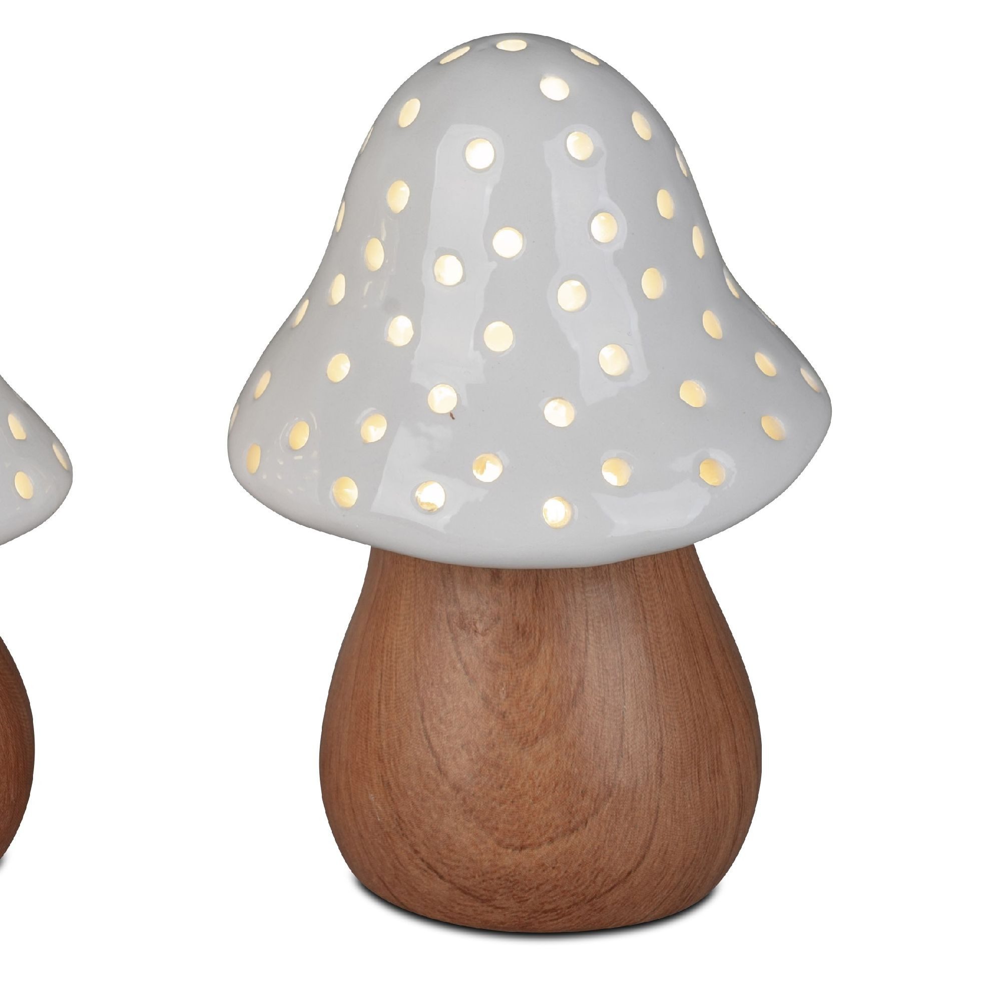 formano Skulptur Wood, Mit Timerfunktion, Braun, günstig online kaufen