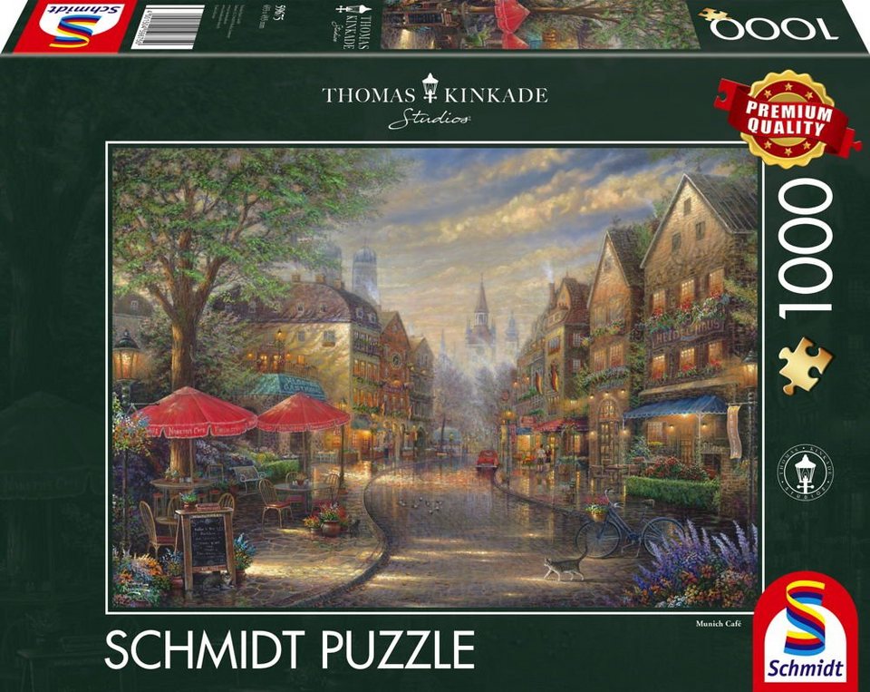 1000 Teile Puzzle # NEU OVP Kaffee-Kunstwerke Schmidt Spiele 58277 