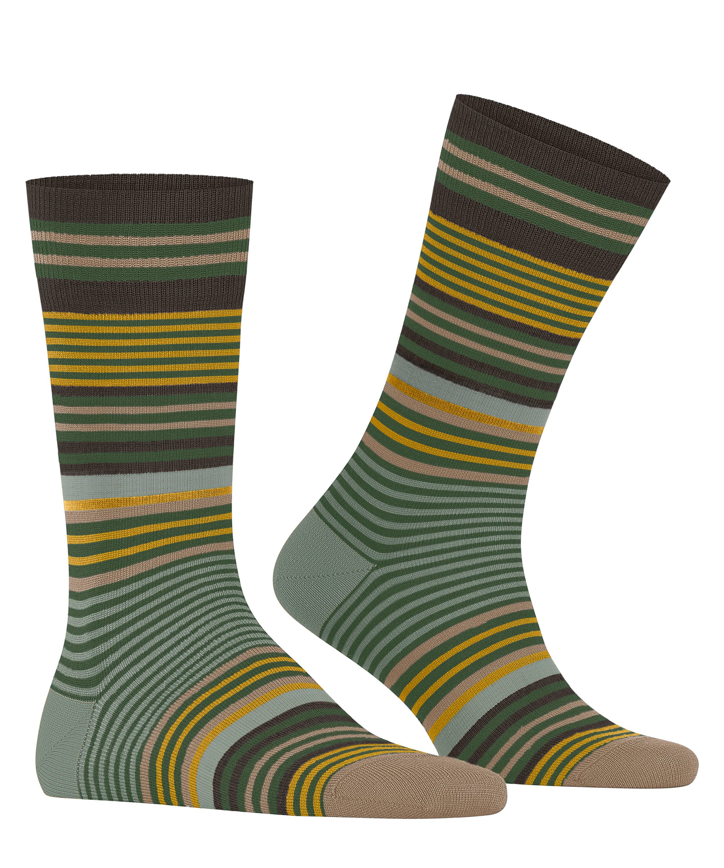 Burlington Socken Stripe (1-Paar) mit hohem Schurwoll-Anteil günstig online kaufen