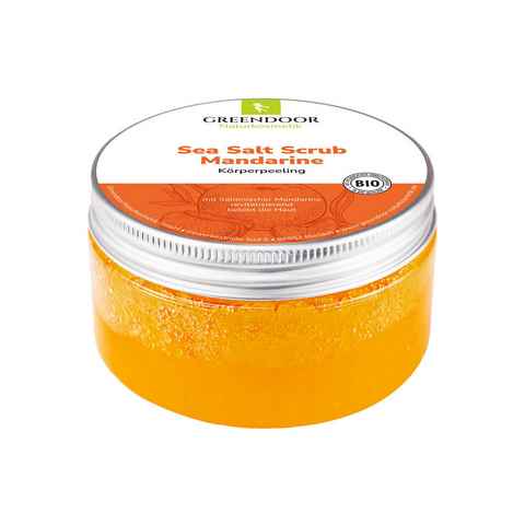 GREENDOOR Körperpeeling Sea Salt Scrub Mandarine