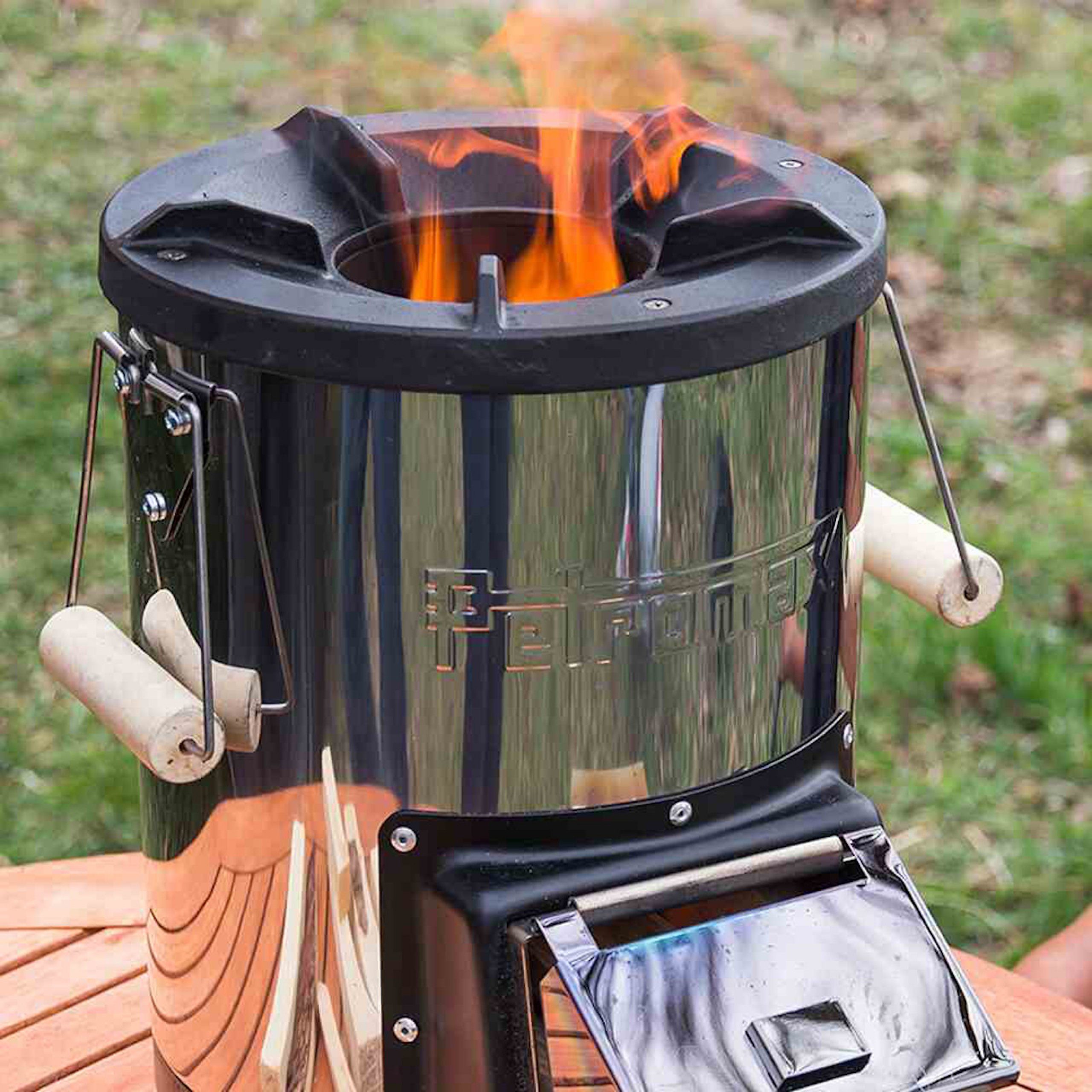 Petromax Feuerstelle Petromax Raketenofen rf33 23,5 cm Outdoor-Kocher Camping-Kocher – Bild 3 von 3