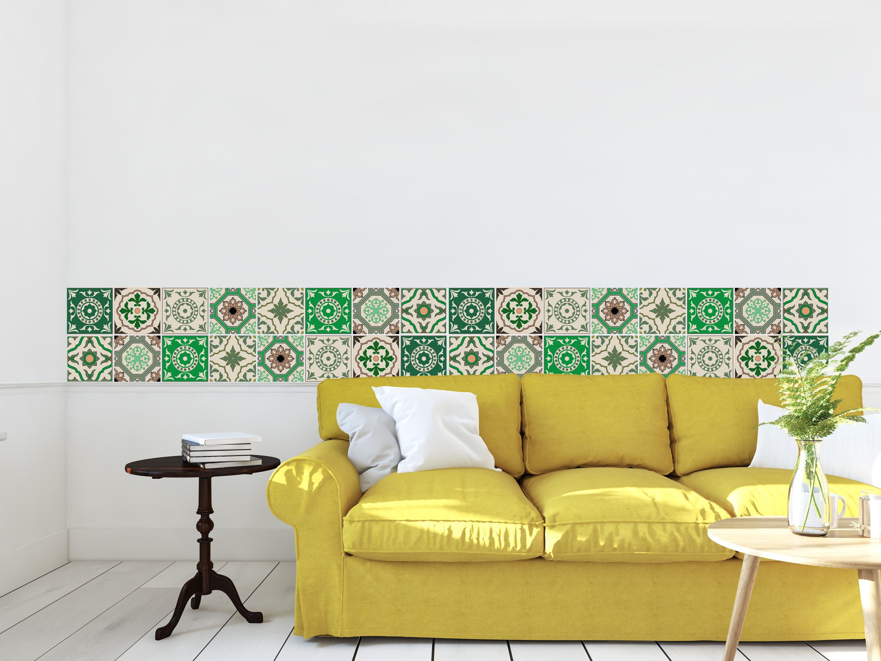 OTTO home Fliesenaufkleber Ornamente, Stickerfliesen, selbstklebend, Sticker, 12er Set – Bild 2 von 4