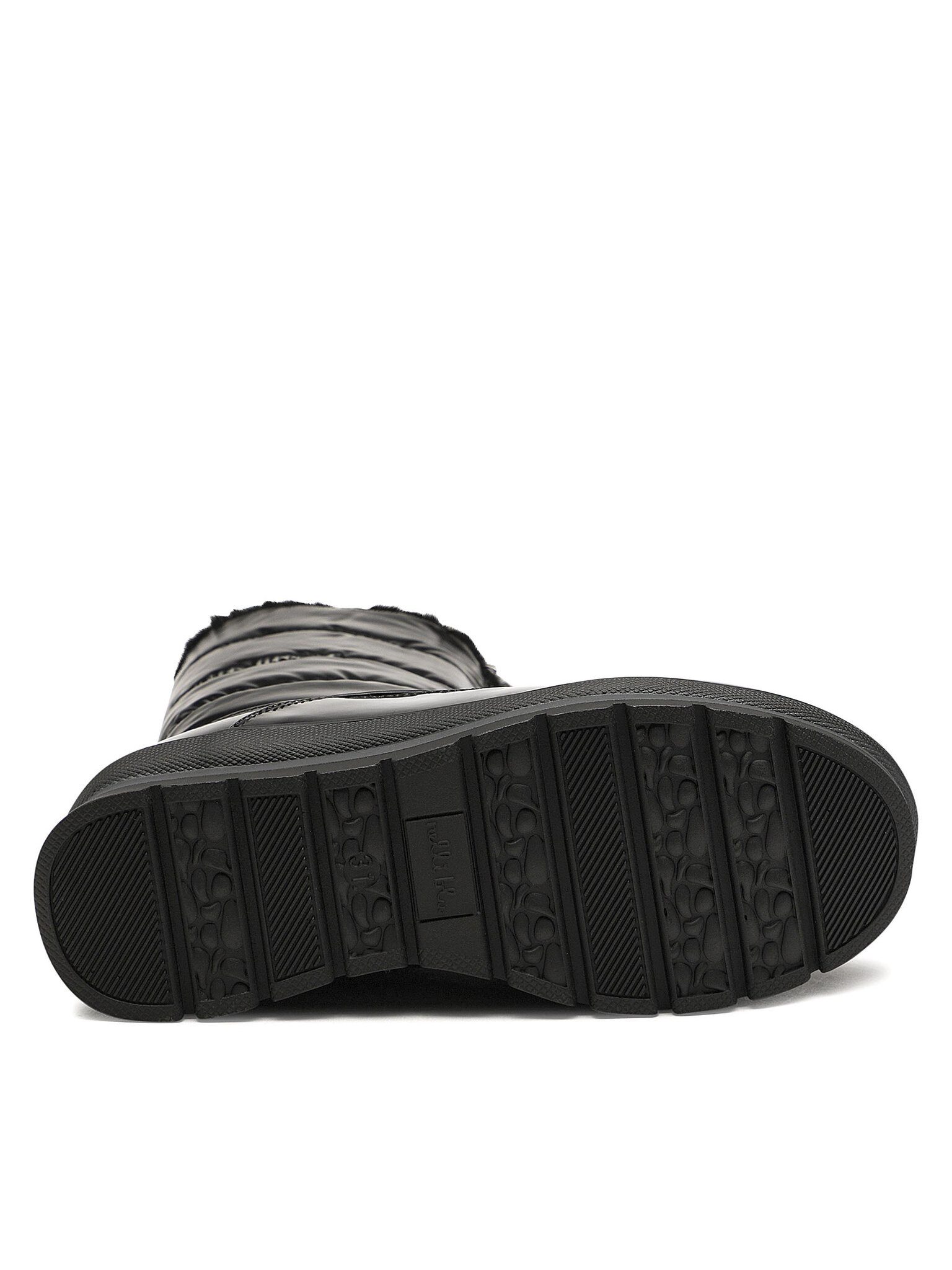 nelli blu Schneeschuhe CS5595-01 Black Schnürschuh