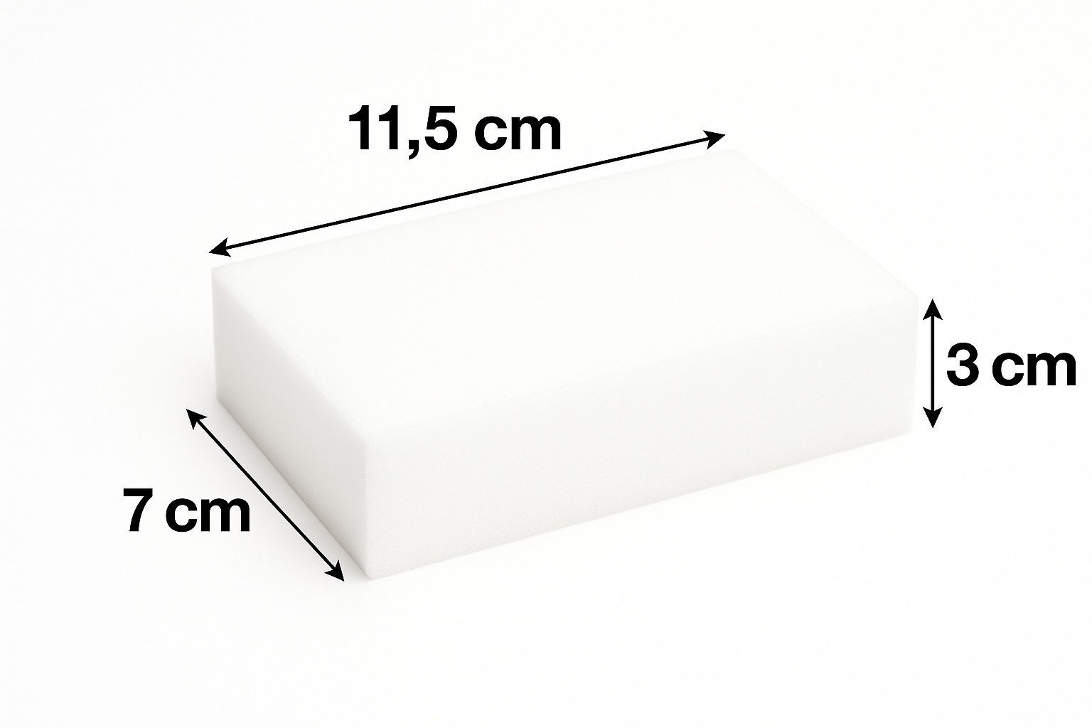 hausleben Reinigungsschwamm 18er Set Schmutzradierer, universell einsetzbar – ideal für Küche, Bad, Wände, Möbel & Auto
