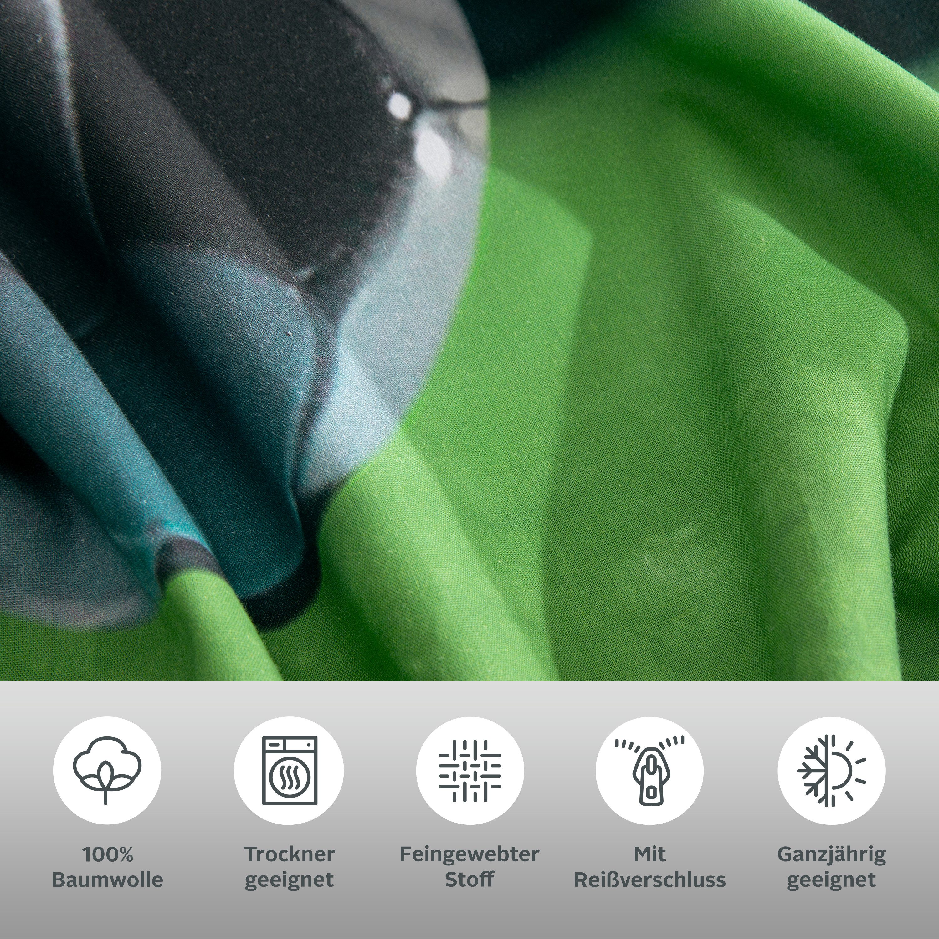 OTTO home Bettwäsche Joonas, Renforcé, 2 teilig, Fußball, American Football