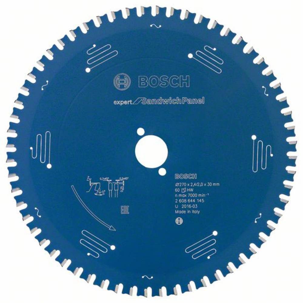 BOSCH Kreissägeblatt Kreissägeblatt270 x 30 x 2.4 mm, 60 2608644145