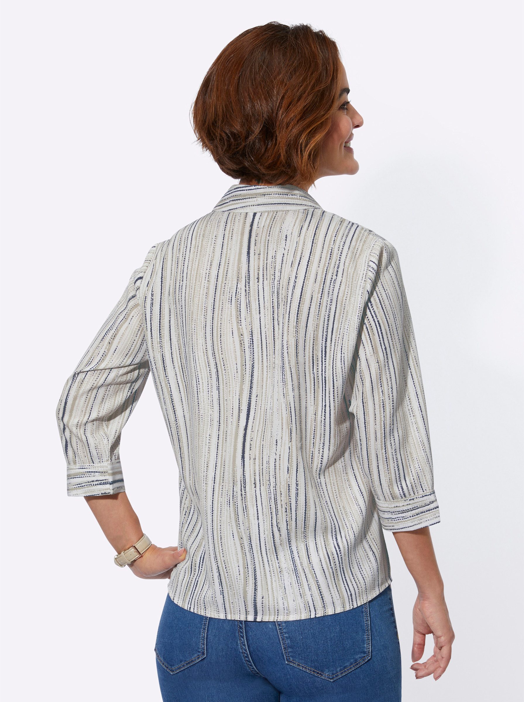 Witt Klassische Bluse Gestreifte Bluse günstig online kaufen