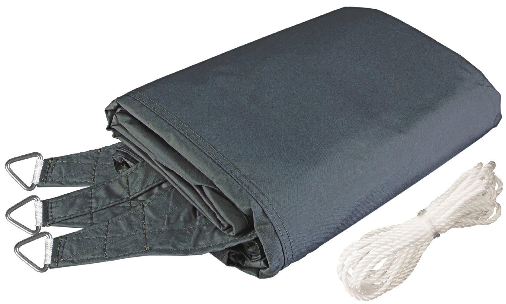 Windhager Cannes Triangle Sun Sail, 5x5x5m, anthracite