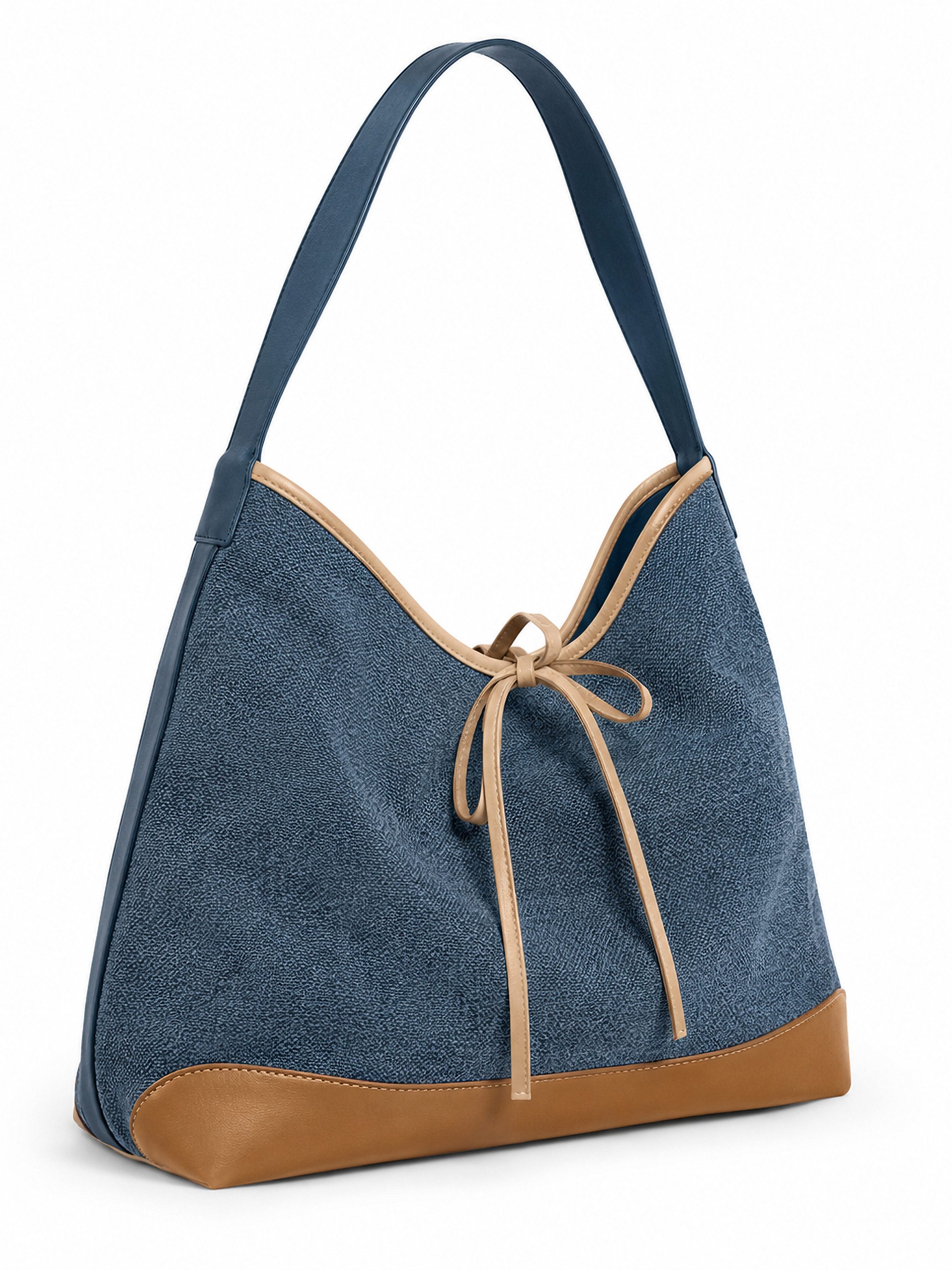 TONI&FRIENDS Schultertasche Murnau, Leinen Stoff Tasche